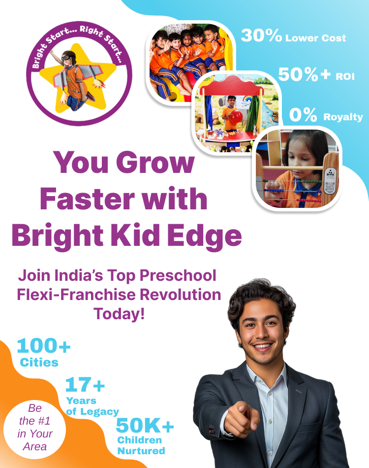 Playschool Franchise in India - Bright Kid Montessori Early Childhood Education