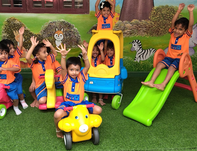 Bright Kid Montessori House Preschool, NRI Layout