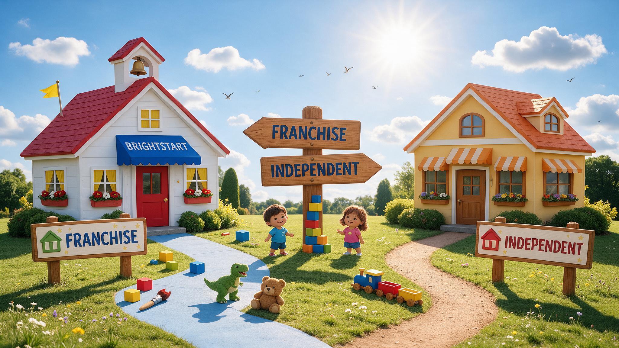 Preschool Franchise vs Starting Your Own Preschool: What Should You Choose?